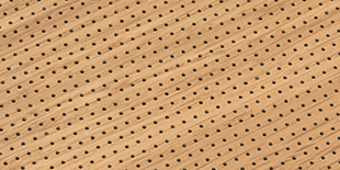 Microperforated timber